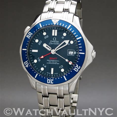 omega seamaster professional gmt black|Omega Seamaster gmt for sale.